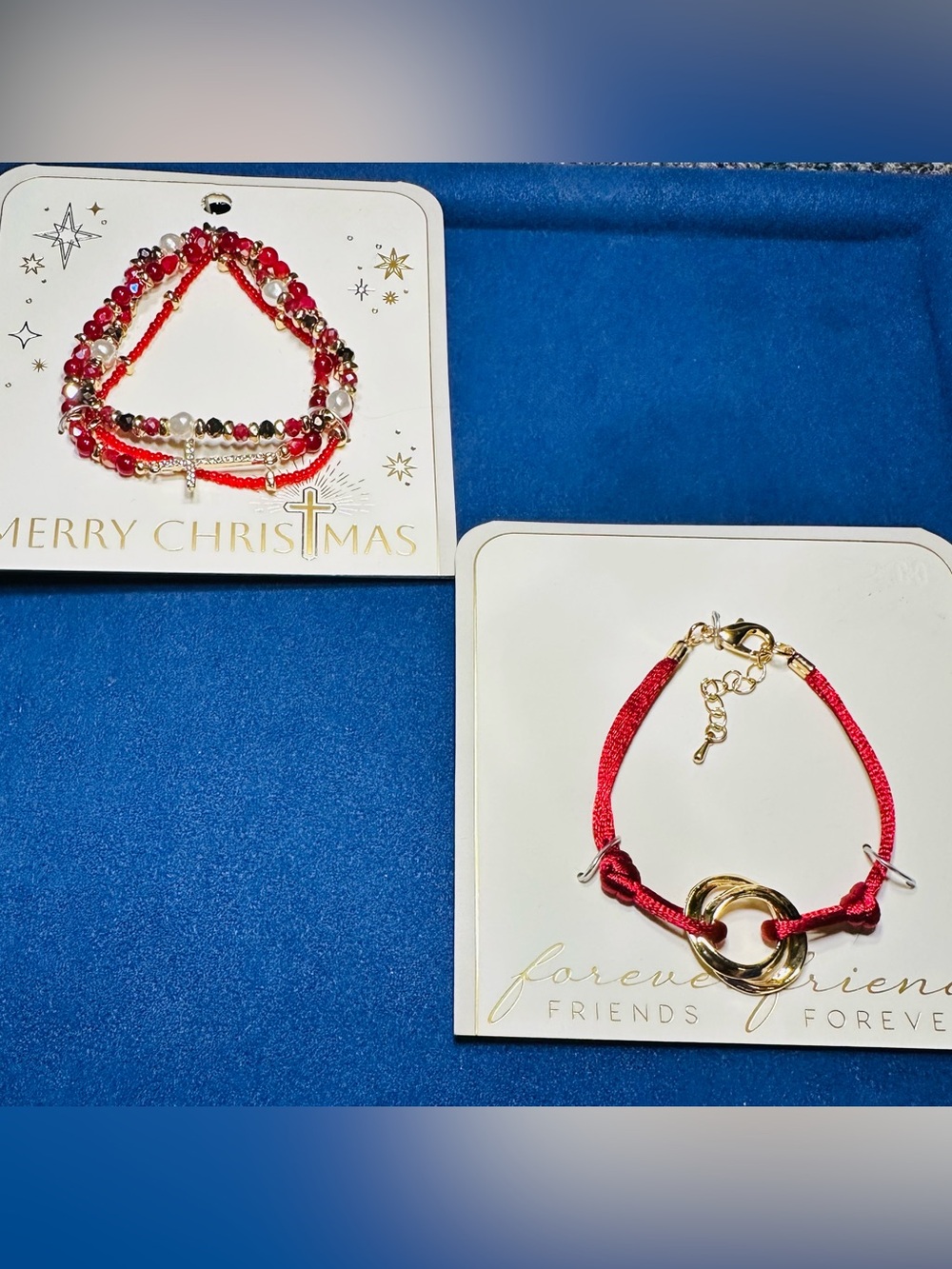NWT Coco + Carmen Bracelet Bundle Set of 2 Holiday Friendship Gift